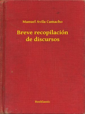cover image of Breve recopilación de discursos